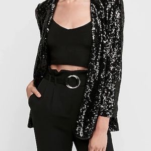 Express sequin blazer